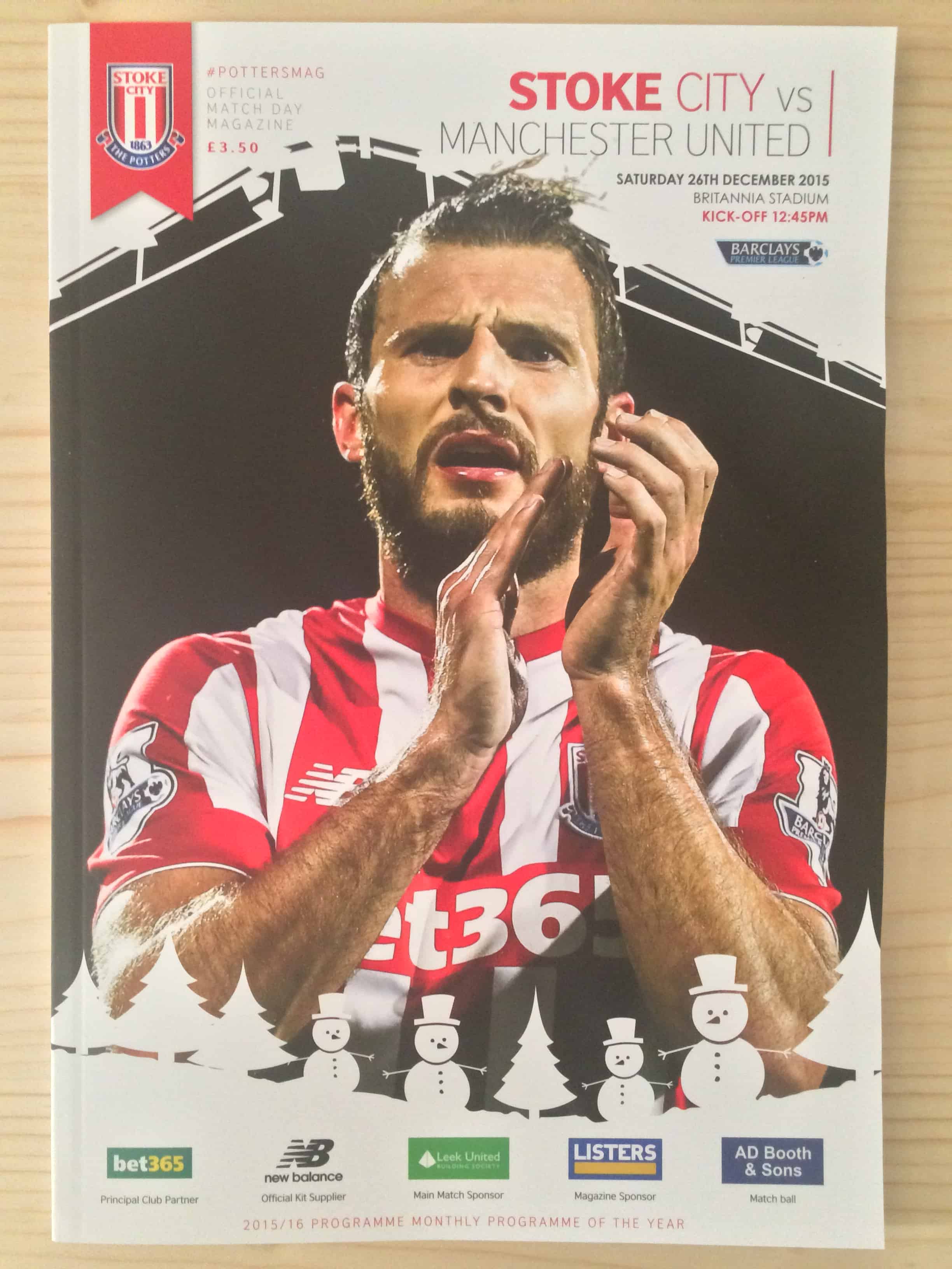 Stoke City FC v Manchester United FC